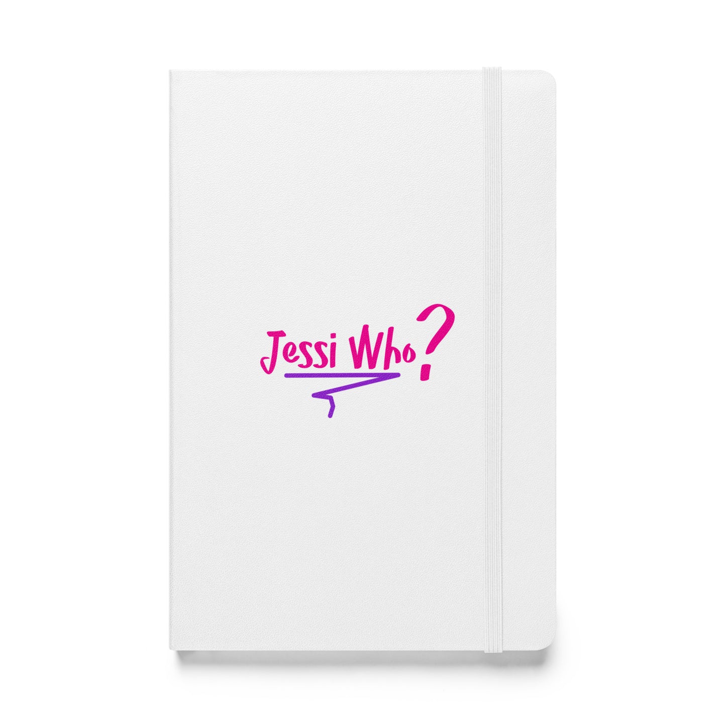 Jessi Who? Logo Hardcover notebook