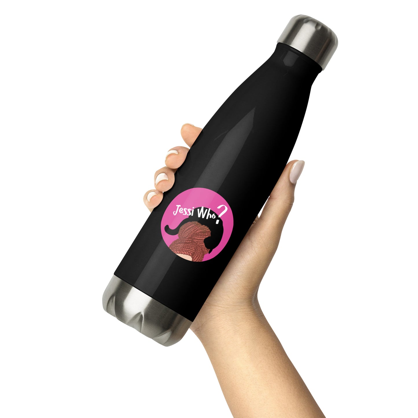 Jessi Who? Logo Water Bottle (stainless steel)